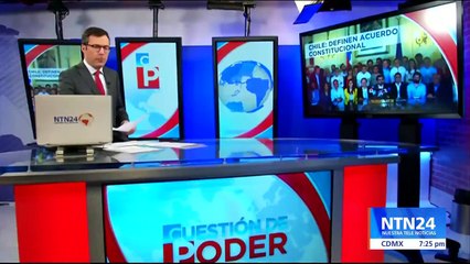 Partidos políticos de Chile acordaron un nuevo proceso constituyente