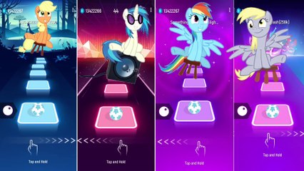 Applejack - Twilight sparkle - pinkiepie - rainbow Dash ios android gameplay