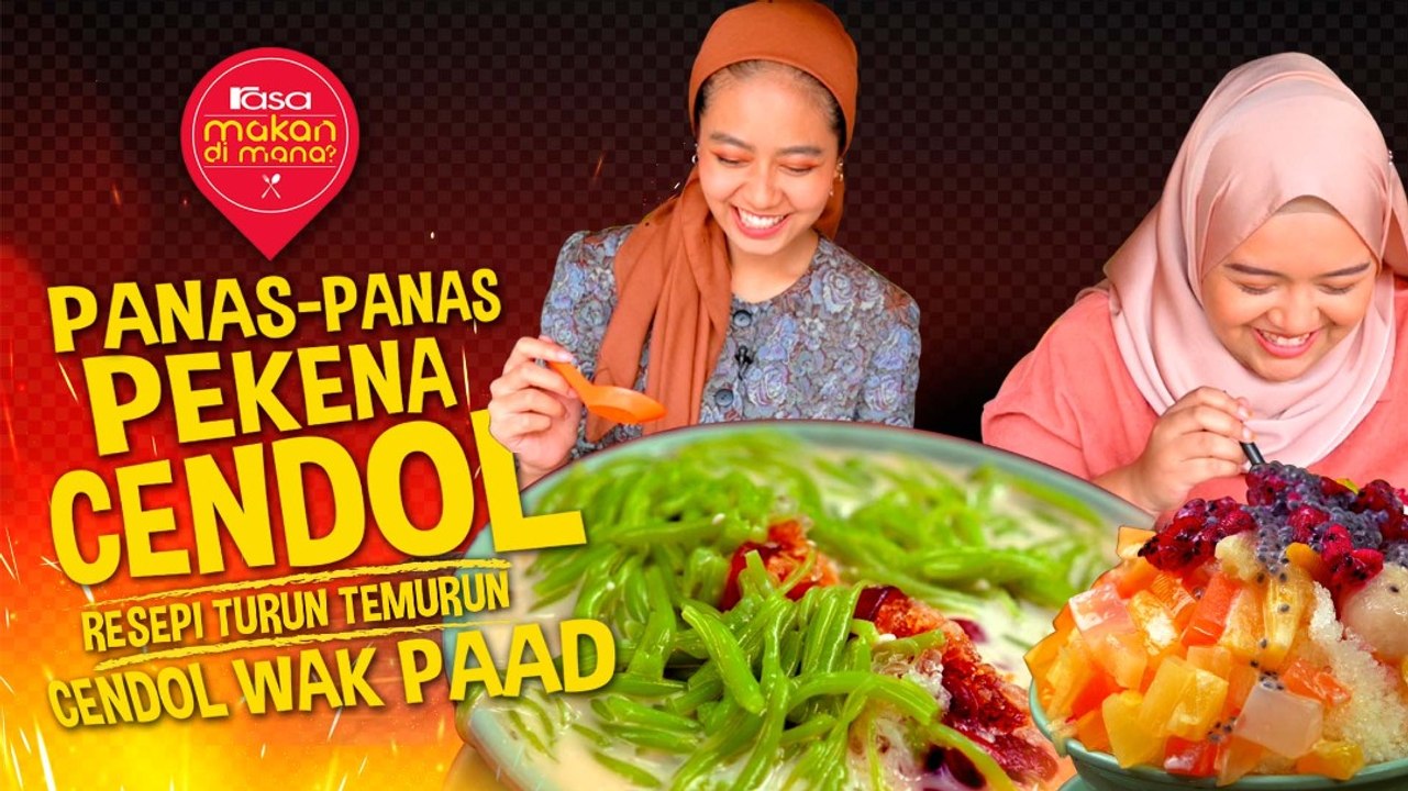 Panas-Panas Pekena Cendol, Resepi Turun Temurun | Cendol Wak Paad | Makan Di Mana