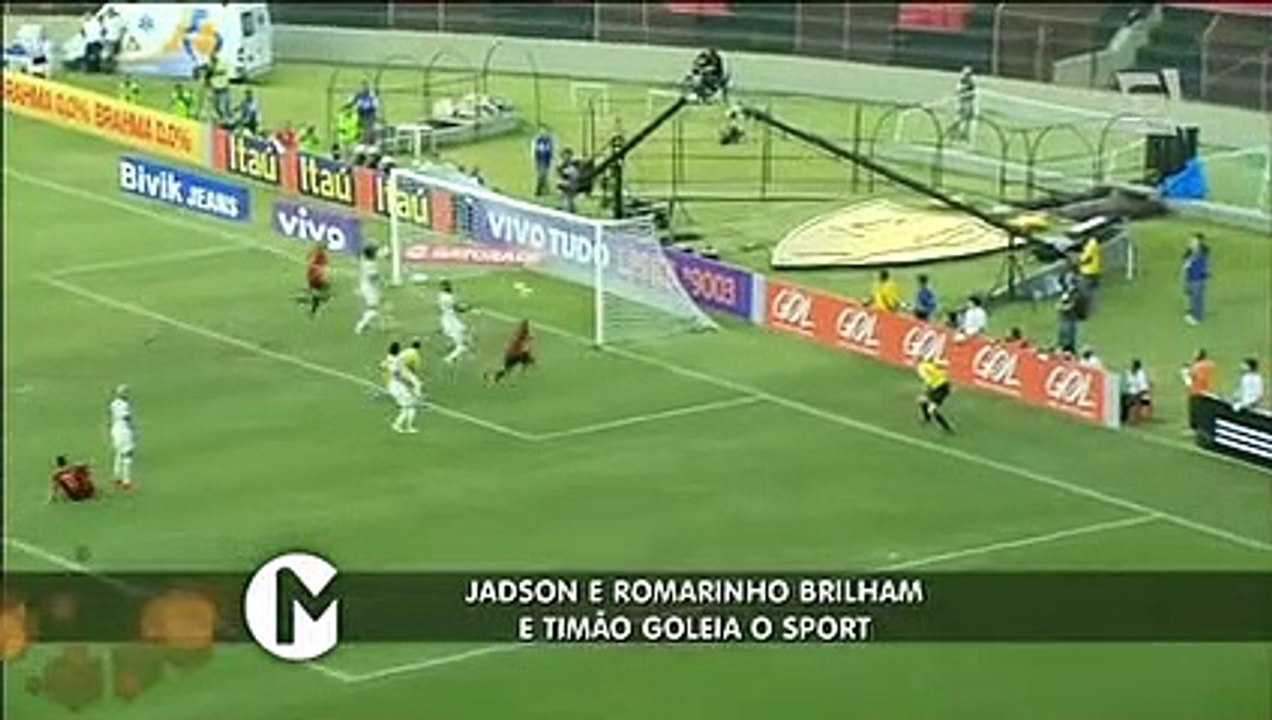 Assista aos gols de Sport e Corinthians pelo Brasileiro