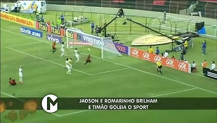 Assista aos gols de Sport e Corinthians pelo Brasileiro