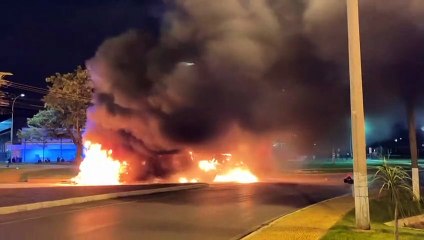 Lula acusa a Bolsonaro de incentivar violencia tras disturbios en Brasilia
