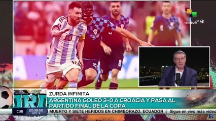 Zurda Infinita 13-12: Argentina sella su boleto a la final frente a Croacia
