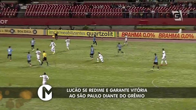 Assista aos melhores momentos de São Paulo e Grêmio
