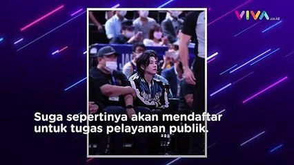 Suga BTS Dapat Keringanan Wajib Militer, Kok Bisa?