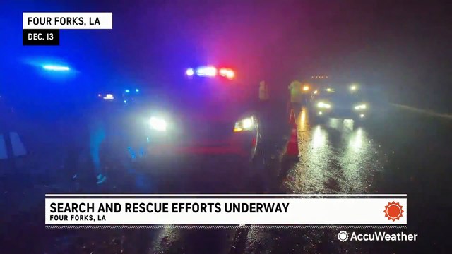 People missing and dozens of homes damaged after tornado in Louisiana