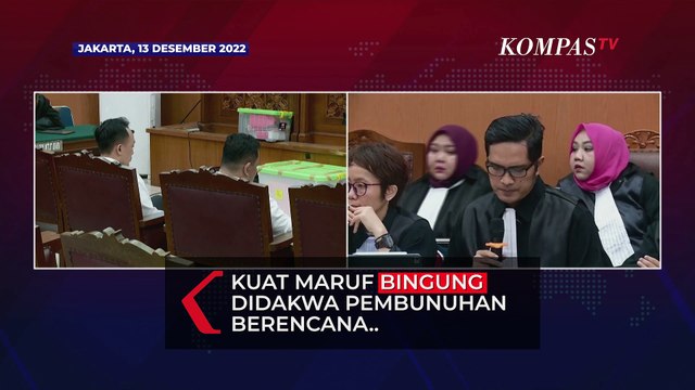 Saat Kuat Maruf Bingung Didakwa Pembunuhan Berencana: Berencana Sama SIapa?