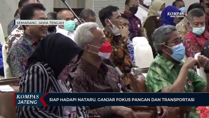 Siap Hadapi Nataru, Ganjar Fokus Pangan dan Transportasi di Jawa Tengah