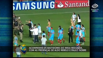 Assista aos bastidores do Mesa Redonda com Aldo Rebelo e Paulo Nobre