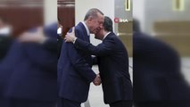 Cumhurbaşkanı Erdoğan, Türkmenistan Halk Maslahatı Başkanı Berdimuhamedov ile görüştü