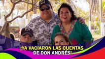 Vacían cuentas de Andrés García; exhiben cheques cobrados por Margarita y su hijo
