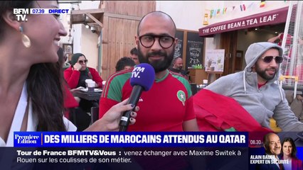 "C'est un devoir national": de nombreux supporters marocains présents au Qatar pour la demi-finale