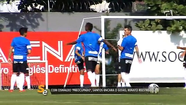 Com Oswaldo preocupado, Santos encara Goiás pelo Brasileiro