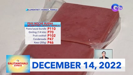 Balitanghali Express: December 14, 2022