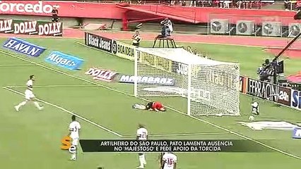 Pato lamenta ausência no Majestoso e pede apoio da torcida