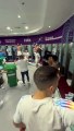 Dünya Kupası'nda finale çıkan Arjantin'in soyunma odasındaki sevinci böyle kaydedildi