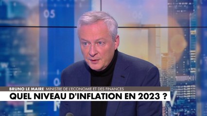 Bruno Le Maire : «L’inflation restera à un niveau très élevé»