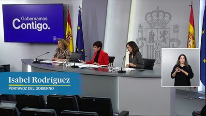 Isabel Rodríguez: "No se va a celebrar en nuestro país ningún referéndum"