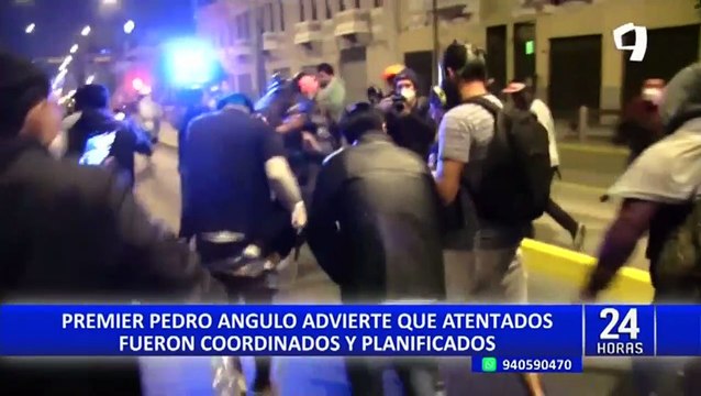 Premier asegura que manifestaciones son producto de acciones planificadas para desestabilizar el país