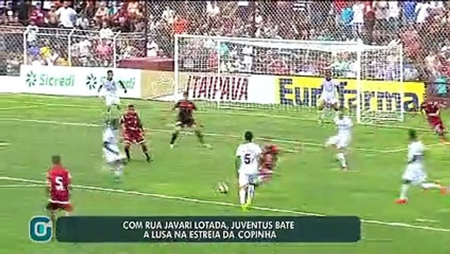 Juventus vence a Portuguesa na estreia da Copinha