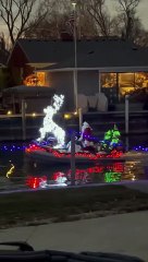 Santa's Sleigh is a Speedboat