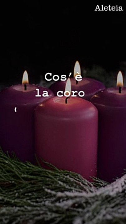 La corona dell’Avvento