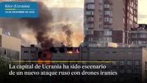 Rusia ataca Kiev con drones iraníes