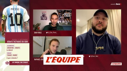 Le salon tactique : Hakimi va-t-il attaquer ? - Foot - CM 2022 - Maroc-France