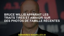Bruce Willis apparaît les caractéristiques dessinées et le poids dans les photos de famille récentes