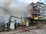 İstanbul’da geri dönüşüm tesisinde yangın