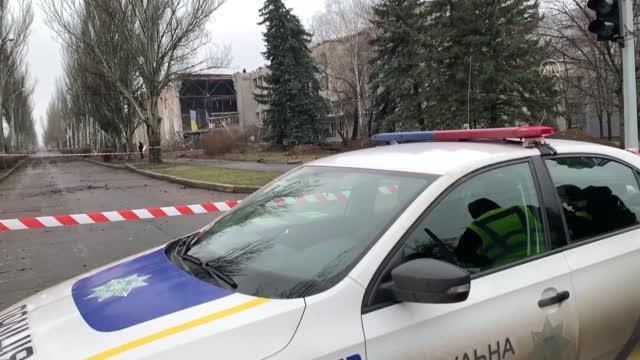 Kramatorsk'ta bulunan üniversite binasına roketli saldırı