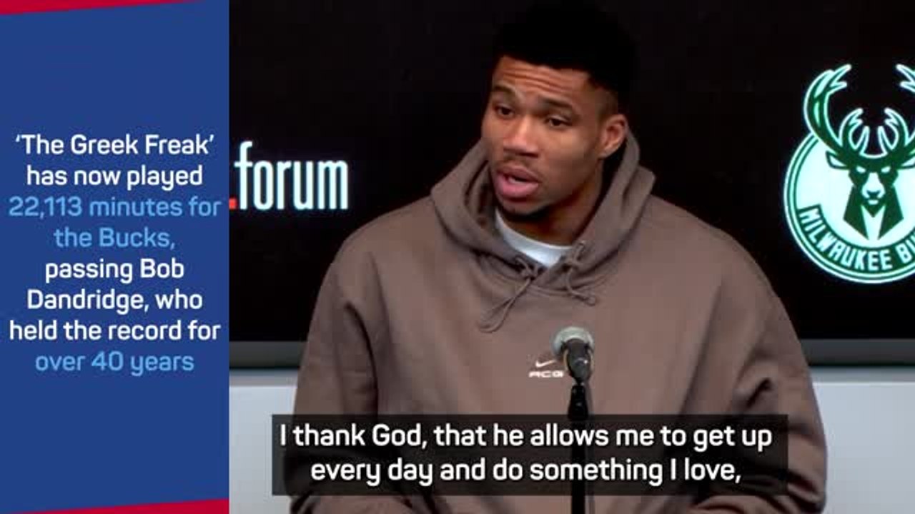 Giannis honoured to make Bucks history