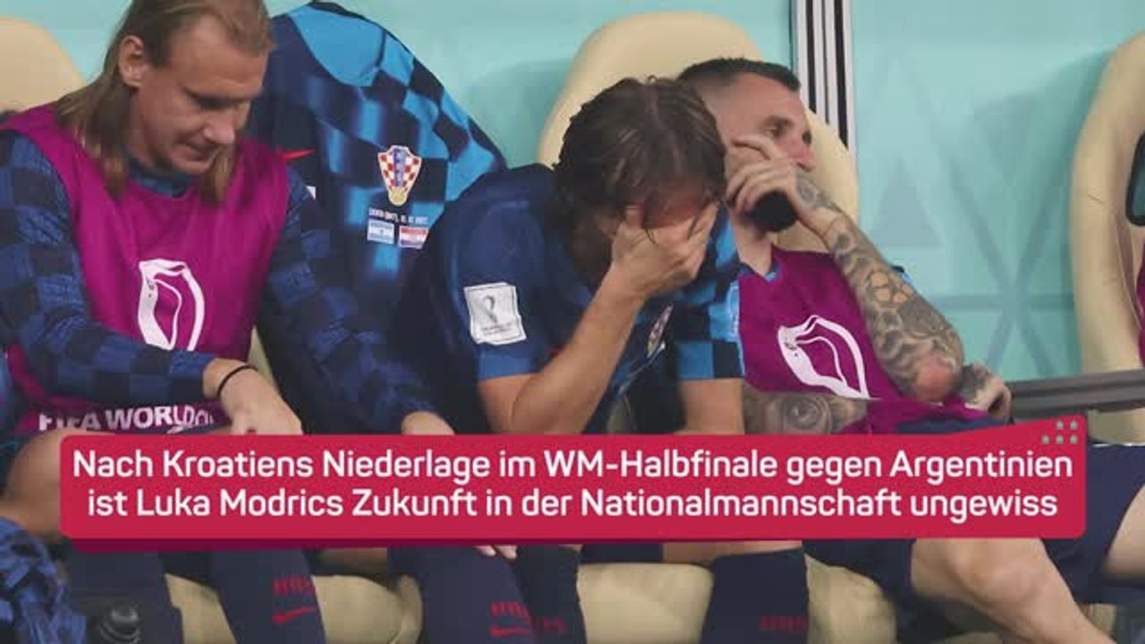 Das letzte Mal? Kroatien-Fans uneins über Modric