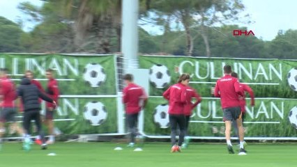 SPOR Galatasaray'da kamp çalışmaları sürüyor