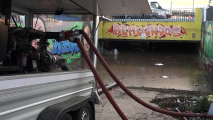 La borrasca Efraín provoca inundaciones y parones en el transporte en Portugal y España