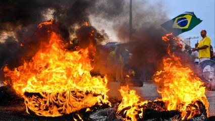 Gewaltsame Proteste in Brasília nach geplante Bolsonaro-Anhängerfestnahme 🚨