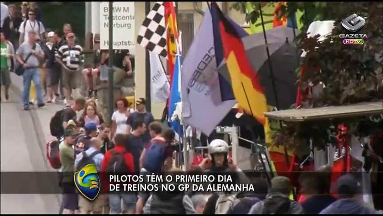 Pilotos fazem primeiro treino para GP da Alemanha
