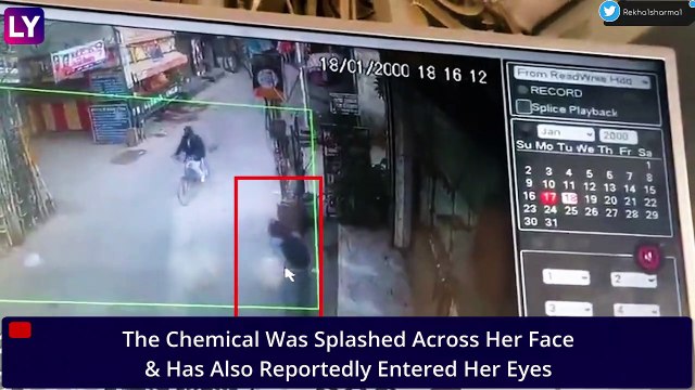 Delhi Shocker: Schoolgirl Attacked With Acid By Two Bike Riders In Dwarka, One Detained; Act Caught On Camera