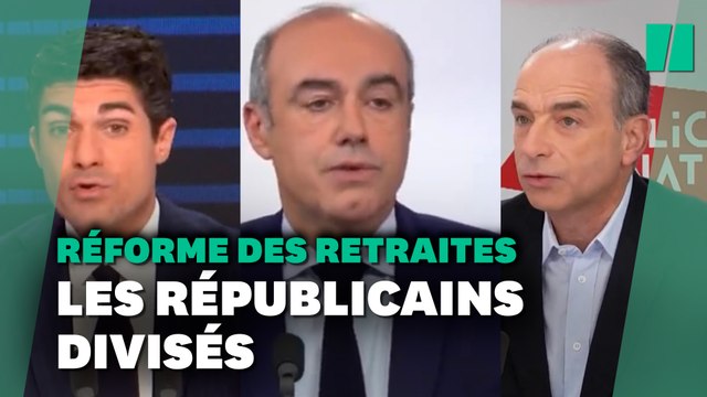 Les Républicains pas (du tout) d'accord entre eux sur les retraites