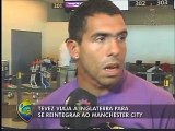 Carlitos Tevez será reintegrado ao elenco do Manchester City e não sabe como será seu retorno