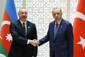 Cumhurbaşkanı Erdoğan, Aliyev ile görüştü