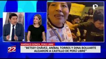 Americo Gonza responsabiliza a Boluarte, Betssy Chávez y a  Aníbal de alejar a Castillo de Perú Libre