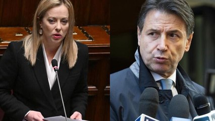 Conte si scatena in aula contro Meloni Grazie, senza labiale