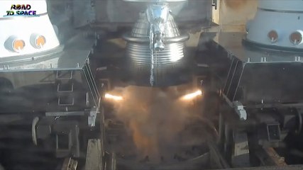 Ariane 5 Rocket Launches Weather and Galaxy Satellites