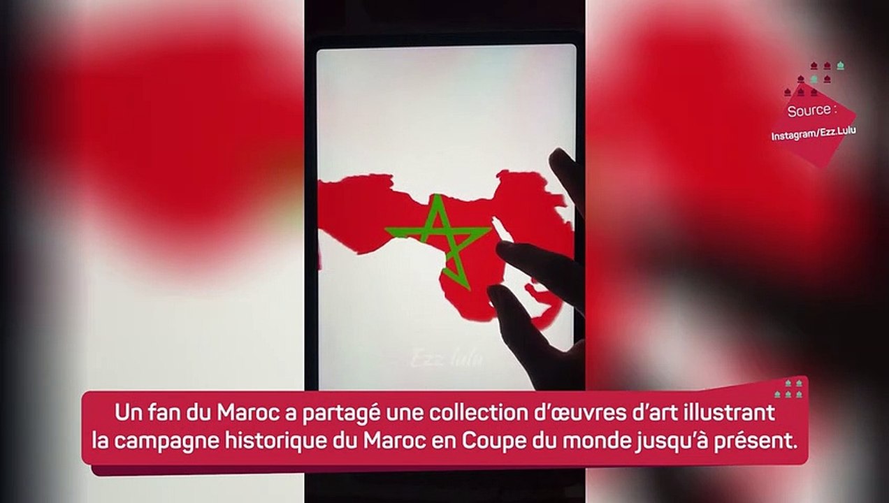 Maroc - Une collection d'oeuvres d'art retrace le parcours du Maroc à la Coupe du monde