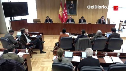 Una diputada de Vox llama "niñato" a uno del PSOE en la Comunidad de Madrid