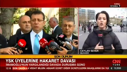 Ekrem İmamoğlu’nun 'hakaret' davası bugün görülecek