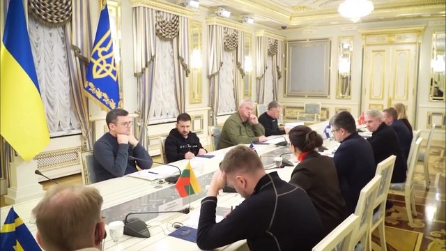 Ucrania asegura haber derribado trece drones kamikazes lanzados por Rusia contra Kiev