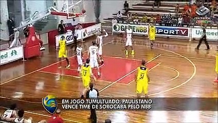 Em partida tumultuada, Paulistano vence Liga Sorocabana no NBB
