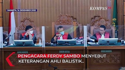 Pengacara Sambo Soal Hasil Uji Balistik: Semakin Membuka Fakta yang Menembak Adalah Richard